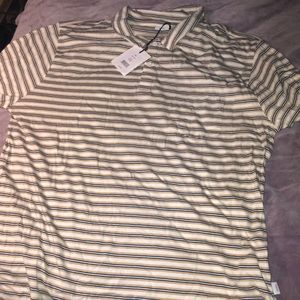 Striped onia polo